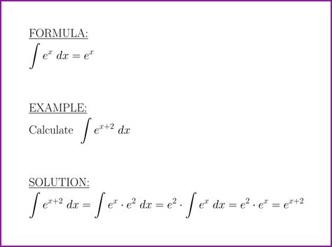 The antiderivative of e to x (formula and example) – LUNLUN.COM