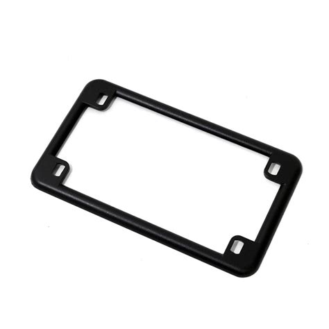 BLACK LICENSE PLATE FRAME