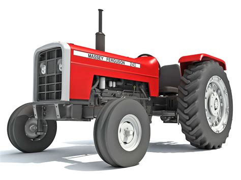 Massey Ferguson Tractor 3D model | CGTrader