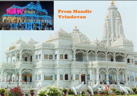 Prem Mandir Vrindavan - प्रेम मंदिर - Details, Timings, Image, Videos ...