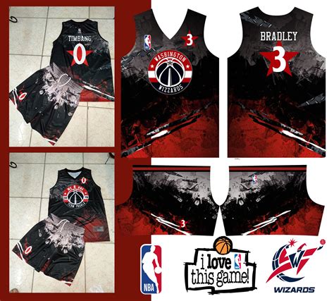 Latest-Washington Wizard Full Sublimated Basketball Jersey Designs