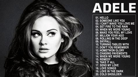 ADELE Greatest Hits - ADELE Live 2017 - ADELE Top Hits Cover - Best ...