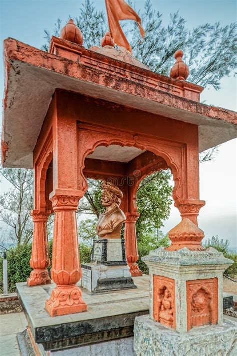 Vintage Tanhaji Malusare Samadhi, Sinhagad Fort Editorial Image - Image ...