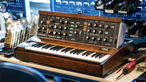 Minimoog Model D, Moog's legendary synth makes a comeback