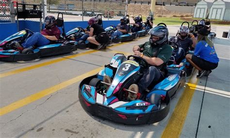 Euro High-Speed Kart Track Races - Las Vegas Mini Grand Prix Family Fun ...