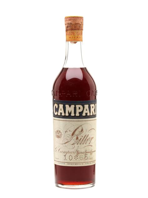 Campari Bitter - Lot 51725 - Buy/Sell Liqueurs Online