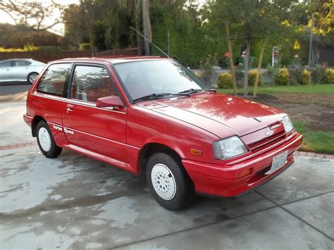 Red Rocket: 1987 Chevrolet Sprint Turbo | Barn Finds