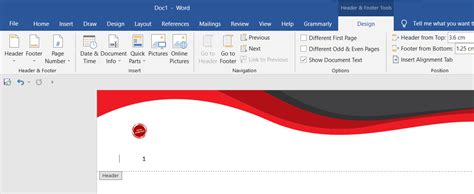 How to Create a Custom Header in Microsoft Word