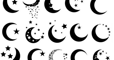 digitalfil: Moon Silhouette svg,cut files,silhouette clipart,vinyl files,vector digital,svg file ...