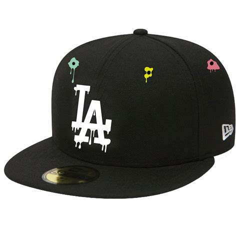 DRIP NEW ERA FITTED CAP(BLACK) - Luc-ca.com