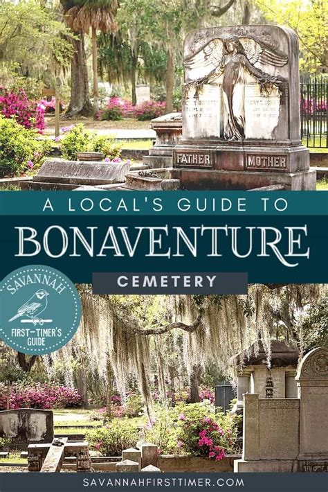 Bonaventure Cemetery Tour: Top Tips & Must-See Spots - Savannah First-Timer's Guide