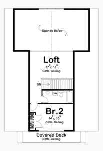 Brylan Cabin - Mountain Home Plans from Mountain House Plans