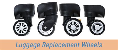 Inline And Spinner Replacement Wheels For All Possible Luggage