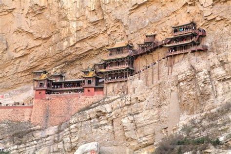 Hanging Temple of Hengshan, China | Ancient architecture, Temple, Hanging