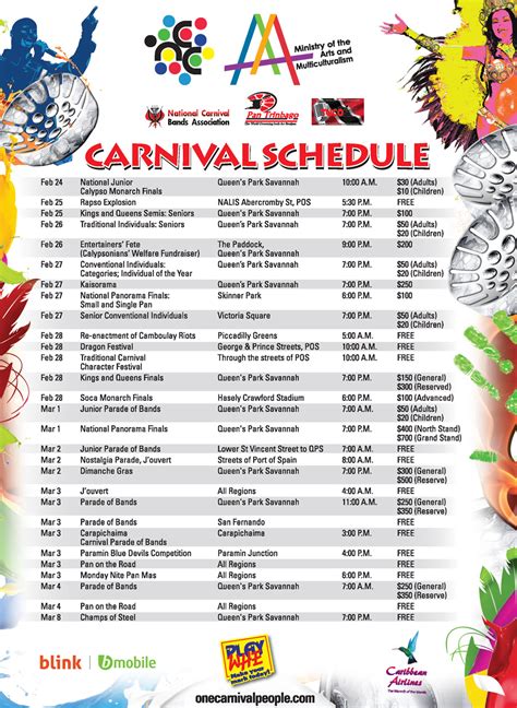 Carnival Cruise Activities Schedule 2024 - Fina Geraldine