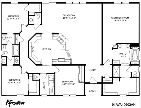 floor plan: barndominium floor plans 2 story, 4 bedroom, with shop ...