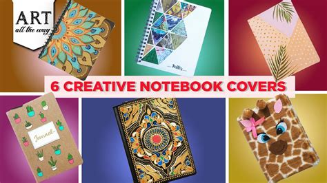 Creative Notebook Cover Ideas