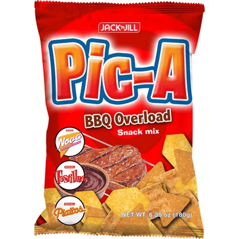 Jack 'n Jill Pic-A BBQ Overloaded Snack Mix | 180g | Chips & Crackers ...