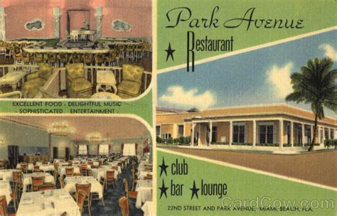 Park Avenue Restaurant multi view Miami Beach, FL