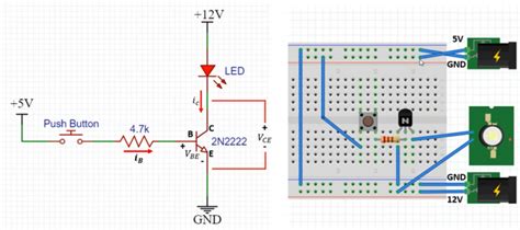 How to use the 2N2222 Transistor (NPN) (with examples) - DIY Engineers