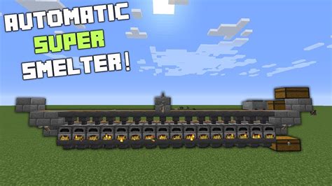 Super Smelter Recipe Minecraft