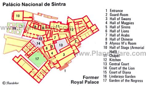 Sintra Pena Palace Map