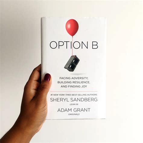 Option B by Sheryl Sandberg and Adam Grant (Book Review) - Charelle ...