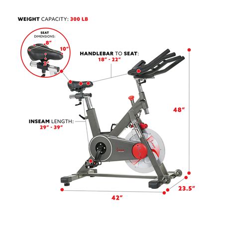 Indoor Training Cycling Fitness Bike | Sunny Health and Fitness