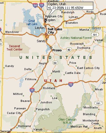 Ogden, Utah Map 4