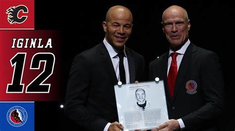 Jarome Iginla delivers impassioned speech upon being inducted into the ...