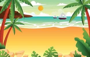 Beach Vector Art, Icons, and Graphics for Free Download