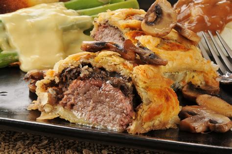 Beef Wellington with wild mushrooms and madeira sauce - In House Butchers