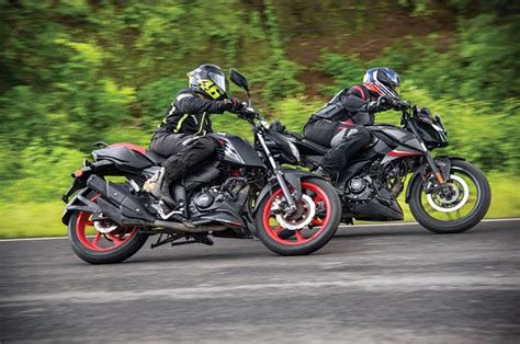 2022 TVS Apache RTR 160 4V vs Bajaj Pulsar N160 comparison ...