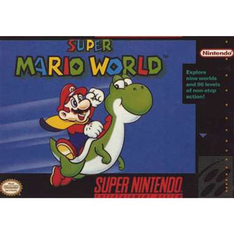 Super Mario World Super Nintendo SNES Game For Sale