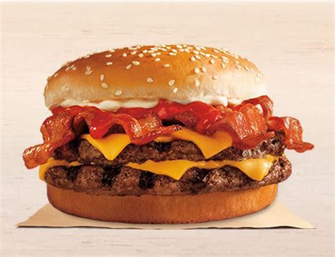 New 1,000 calorie Burger King burger contains an entire PACK of bacon ...