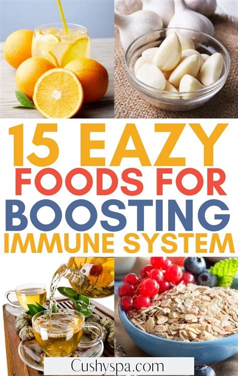 15 Immune System Boosting Foods - Cushy Spa