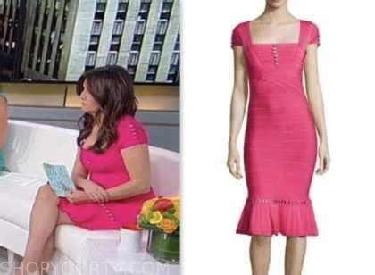 Outnumbered: May 2023 Rachel Campos Duffy's Pink Bandage Dress | Shop ...