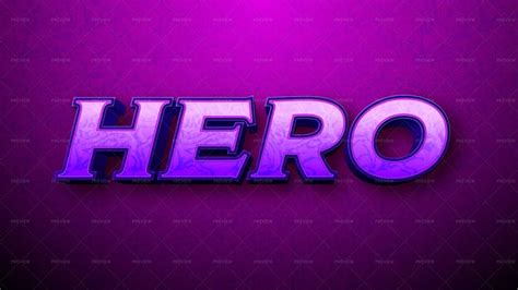 Hero Text Effect - Graphics | Motion Array