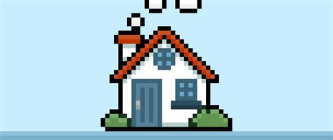 How to Make a Pixel Art House - Mega Voxels