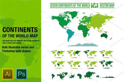 Continents Patterns