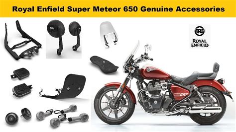 royal enfield super meteor 650 genuine accessories with price and ...