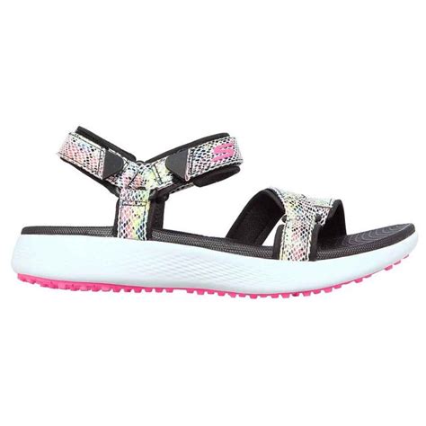 Buy Skechers Women's GO GOLF 600 Charms Golf Sandals Black/Multi | Golf Discount