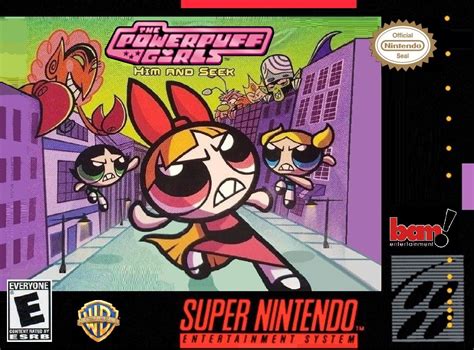 The Powerpuff Girls: Him and Seek - SNES Boxart | Classic video games, Retro gamer, Cartoon ...