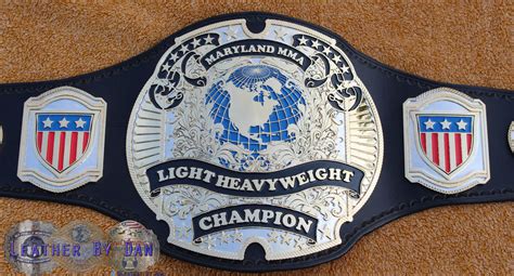 Maryland Light Heavyweight MMA Champion | Belts by Dan