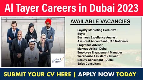 Al Tayer Careers in Dubai 2023 | Urgent Recruitment Dont miss it Apply Now Today - GluJob.com