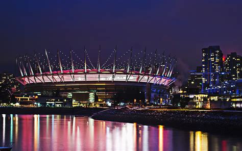 Download wallpapers BC Place, Canadian Football Stadium, Vancouver, British Columbia, Canada ...