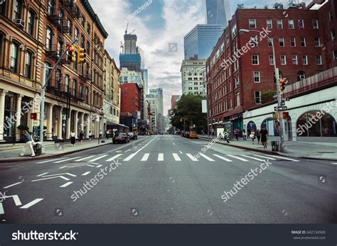 New York City Street Road Manhattan Stock Photo 642134500 | Shutterstock