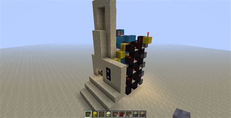 PISTON ELEVATOR NEW DESIGN! Minecraft Map