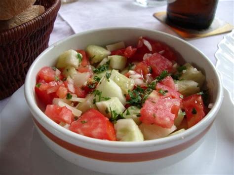 Serbian Tomato Salad Recipe