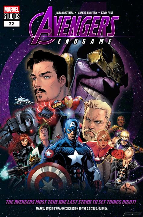 'Avengers: Endgame' poster in Comic book cover style. Hope you like it ...